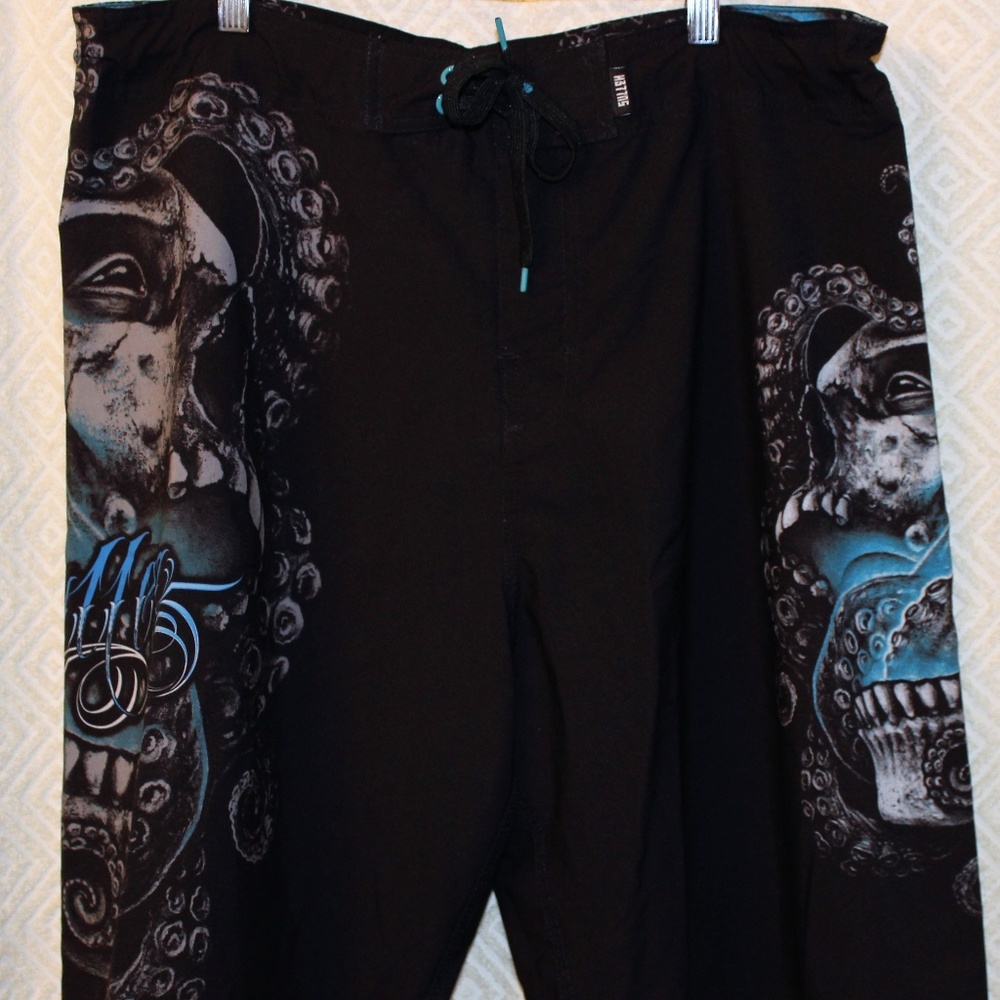 Sullen Morph "Skull/Octopus" Tattoo Boardshort